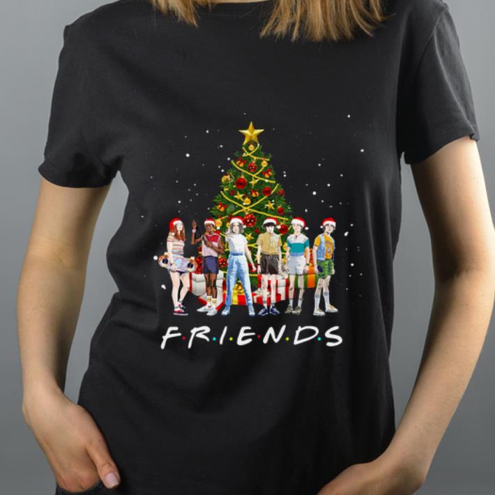 Pretty Stranger Things Characters Friends Christmas Tree shirt 4 - Pretty Stranger Things Characters Friends Christmas Tree shirt
