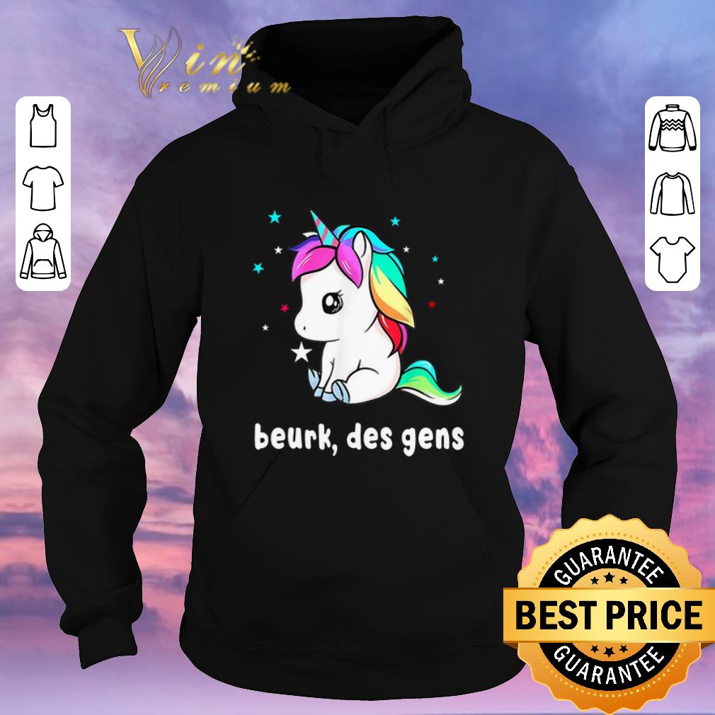 Pretty Unicorn Beurk Des Gens Licorne shirt sweater 4 - Pretty Unicorn Beurk Des Gens Licorne shirt sweater