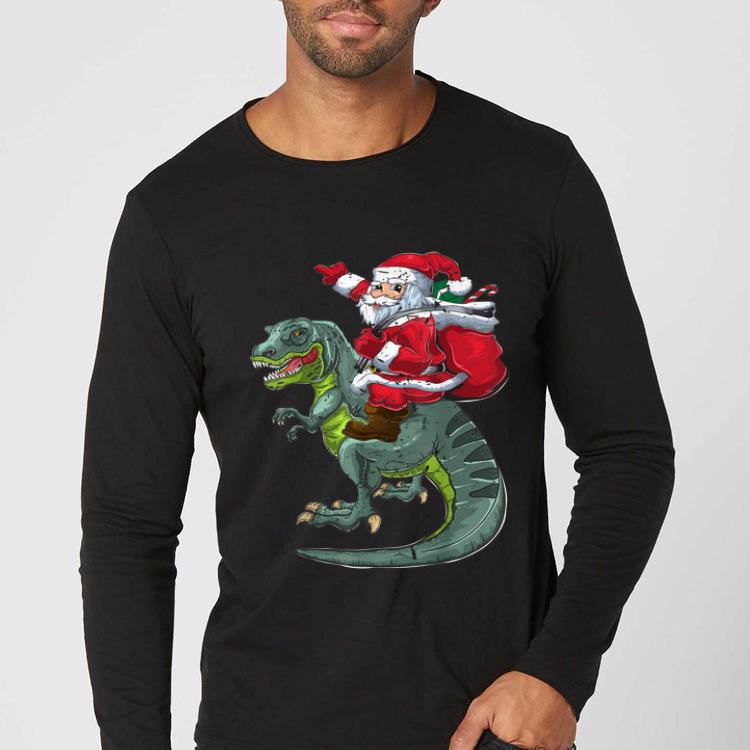 Pretty Vintage Dinosaur Christmas Gifts Boys Men Xmas T Rex Santa shirt 4 - Pretty Vintage Dinosaur Christmas Gifts Boys Men Xmas T Rex Santa shirt