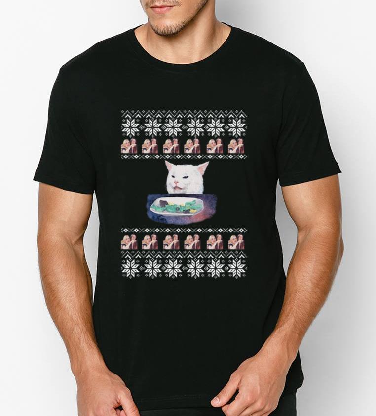Pretty Woman Yelling Cat Meme Ugly Christmas shirt 4 - Pretty Woman Yelling Cat Meme Ugly Christmas shirt