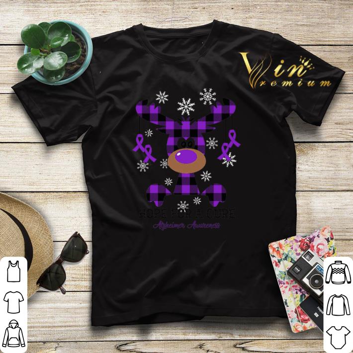 Reindeer Hope For A Cure Alzheimer Awareness Christmas shirt sweater Reindeer Hope For A Cure Alzheimer Awareness Christmas shirt sweater 4 - Reindeer Hope For A Cure Alzheimer Awareness Christmas shirt sweater