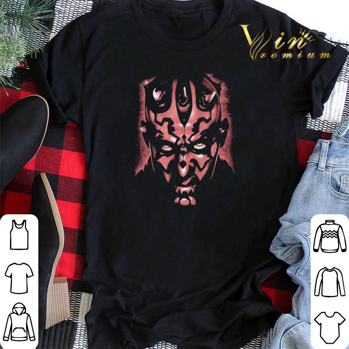Star Wars The Phantom Menace Darth Maul Face Close Up shirt sweater 2 - Star Wars The Phantom Menace Darth Maul Face Close Up shirt sweater
