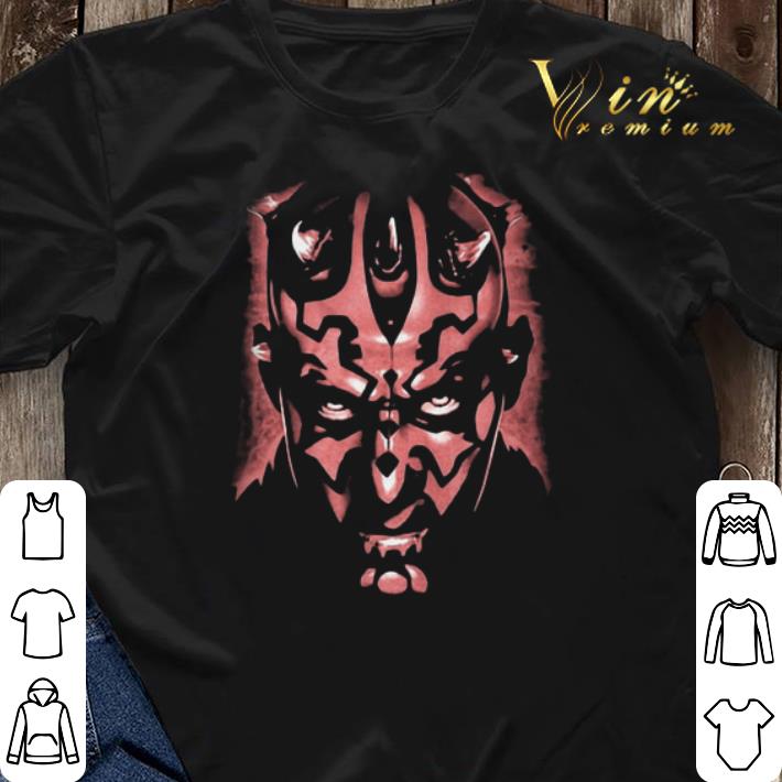 Star Wars The Phantom Menace Darth Maul Face Close Up shirt sweater 3 - Star Wars The Phantom Menace Darth Maul Face Close Up shirt sweater