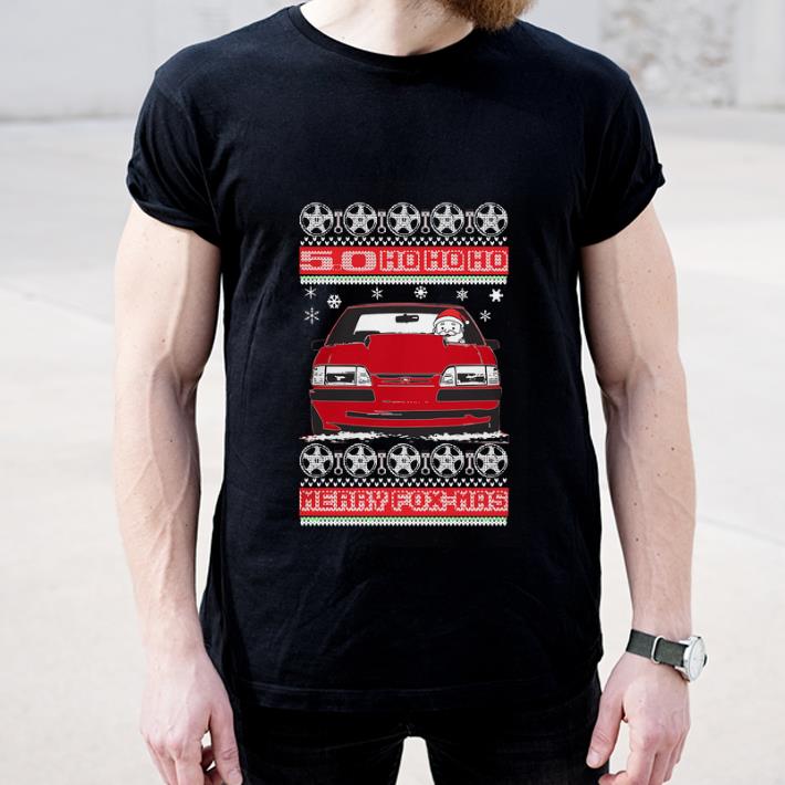 Top Car 5 0 ho ho ho merry foxmas ugly christmas shirt 4 - Top Car 5.0 ho ho ho merry foxmas ugly christmas shirt