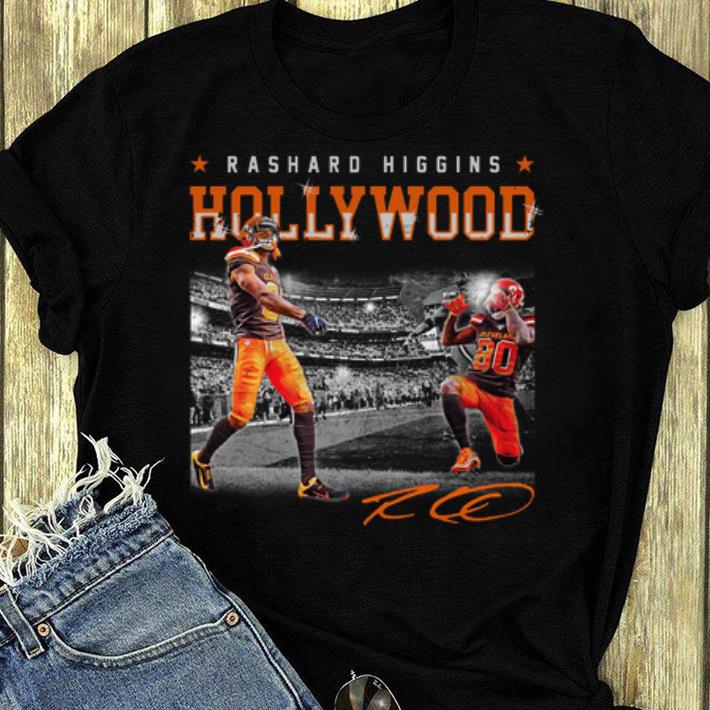 Top Cleveland Browns Rashard Higgins Hollywood Signature shirt 4 - Top Cleveland Browns Rashard Higgins Hollywood Signature shirt