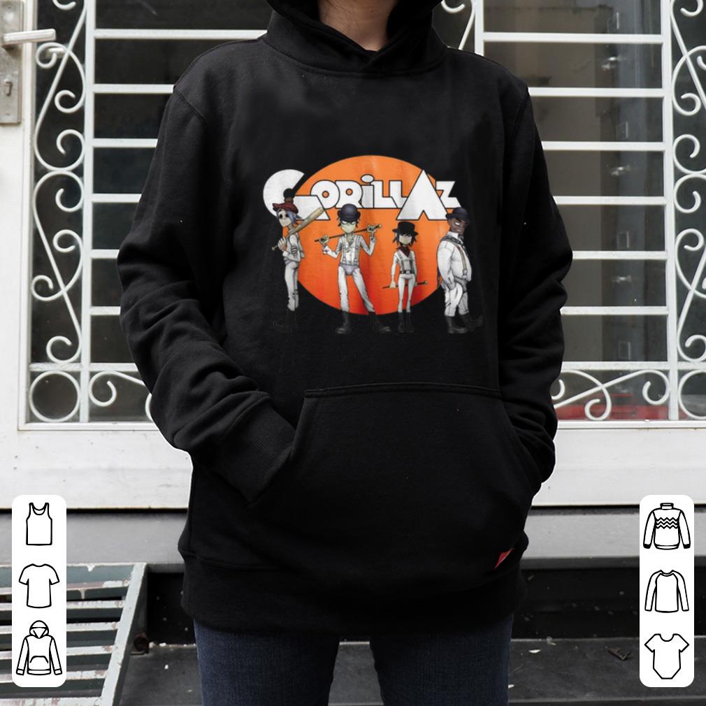 Top Gorillaz Chibi band shirt 4 - Top Gorillaz Chibi band shirt