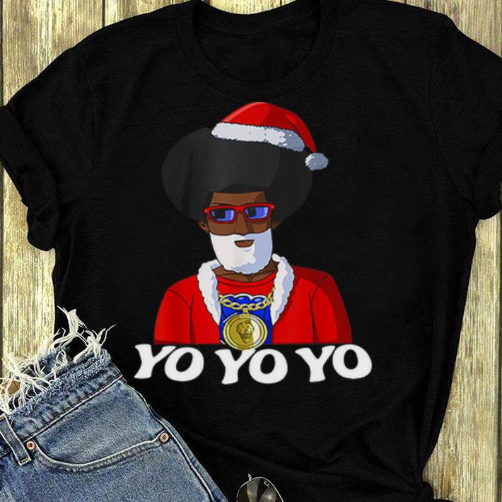 Top Hip Hop Santa Claus Gangster Yo Yo Yo Christmas shirt 4 - Top Hip Hop Santa Claus Gangster Yo Yo Yo Christmas shirt