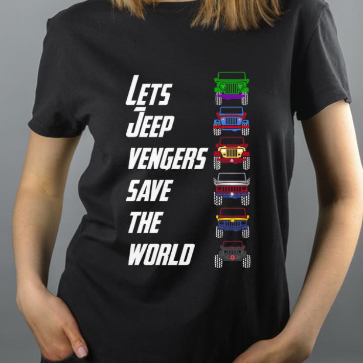 Top Lets Jeep Cars Vengers Save The World shirt 4 - Top Lets Jeep Cars Vengers Save The World shirt