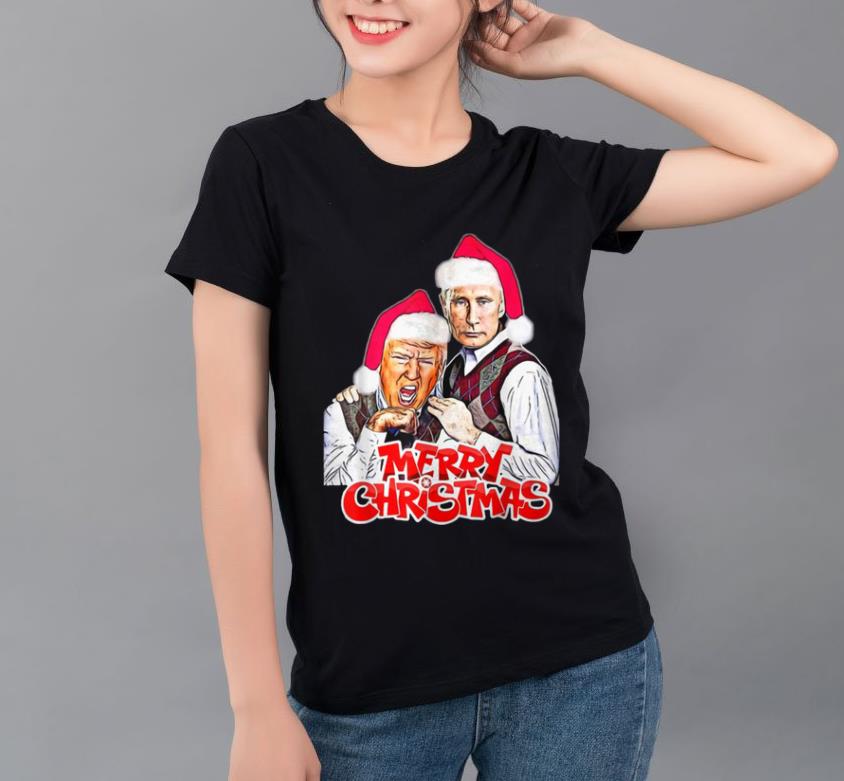 Top Merry Christmas From Putin And Trump Funny Gift shirt 4 - Top Merry Christmas From Putin And Trump Funny Gift shirt