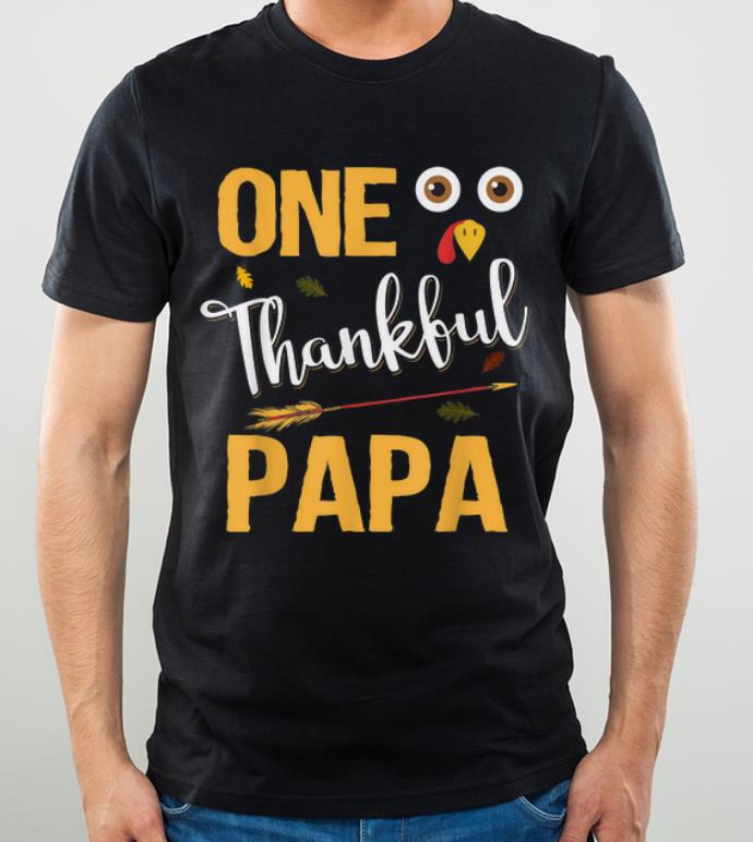Top One Thankful Papa Funny Thanksgiving Turkey shirt 4 - Top One Thankful Papa Funny Thanksgiving Turkey shirt