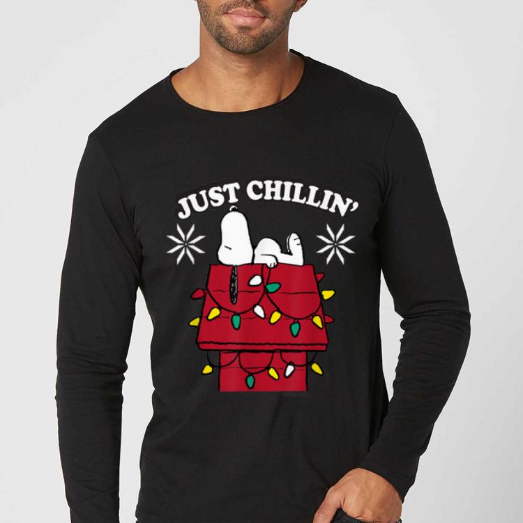 Top Peanuts Snoopy Dog House Chillin Christmas shirt 4 - Top Peanuts Snoopy Dog House Chillin Christmas shirt