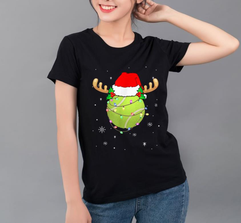 Top Santa Hat Tennis Reindeer Christmas Gifts shirt 4 - Top Santa Hat Tennis Reindeer Christmas Gifts shirt