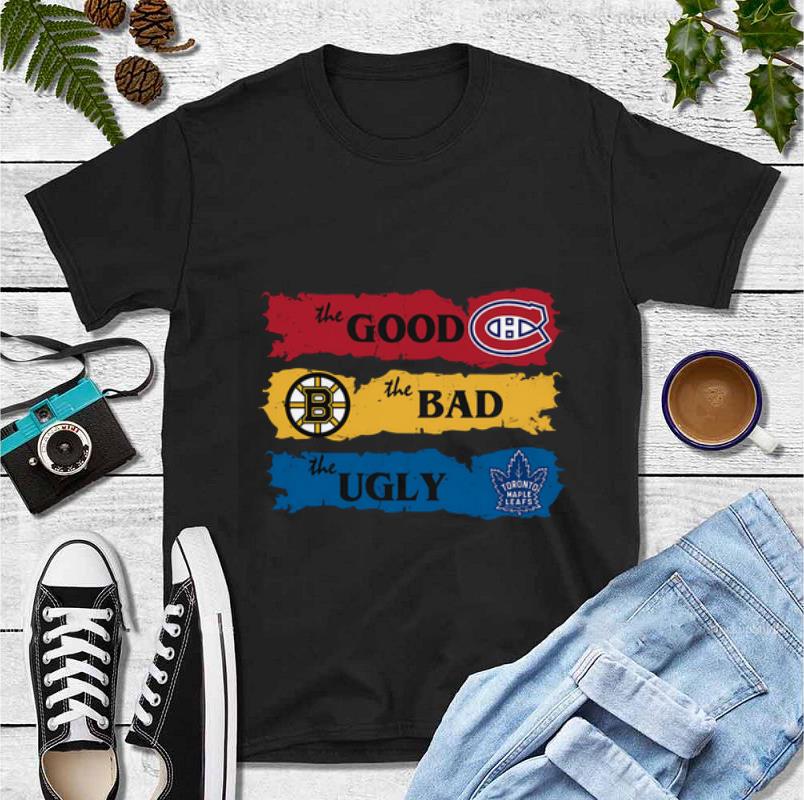 Top The Good Boston Bruins The Bad Toronto Maple Leafs The Ugly Montreal Canadiens shirt 4 - Top The Good Boston Bruins The Bad Toronto Maple Leafs The Ugly Montreal Canadiens shirt