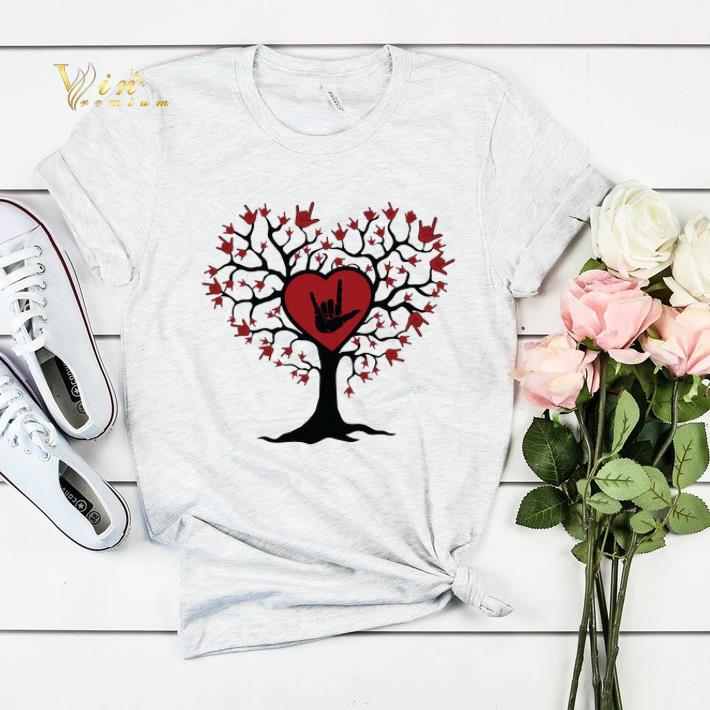 Asl Heart Tree Sign Language I Love You shirt sweater 4 - Asl Heart Tree Sign Language I Love You shirt sweater