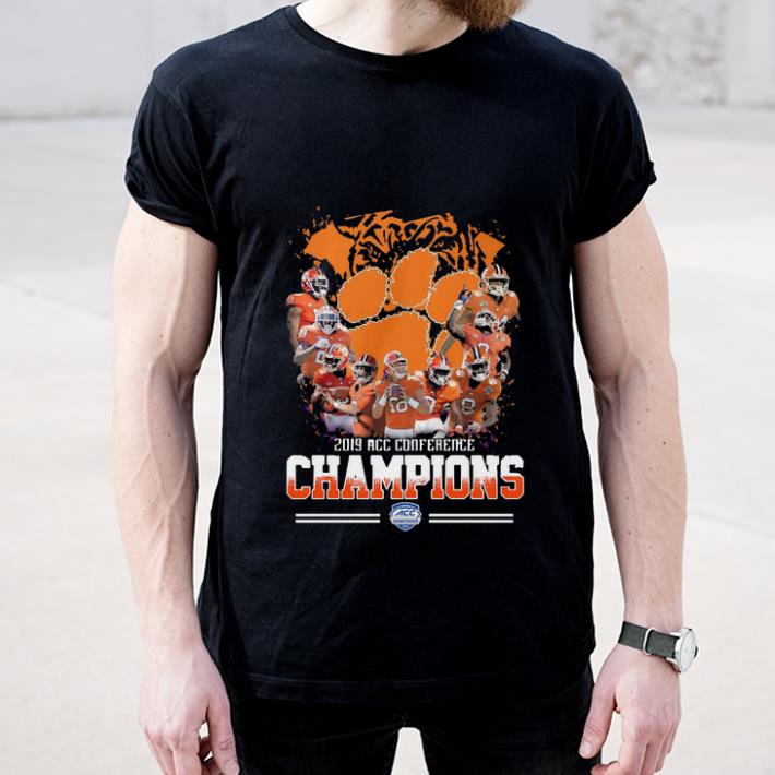 Awesome Clemson Tigers Players 2019 Acc conference champions shirt 4 - Awesome Clemson Tigers Players 2019 Acc conference champions shirt