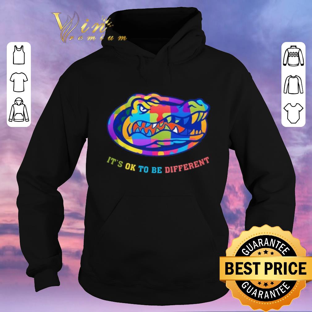 Awesome Florida Gators Autism It s OK To Be Different shirt sweater 4 - Awesome Florida Gators Autism It's OK To Be Different shirt sweater