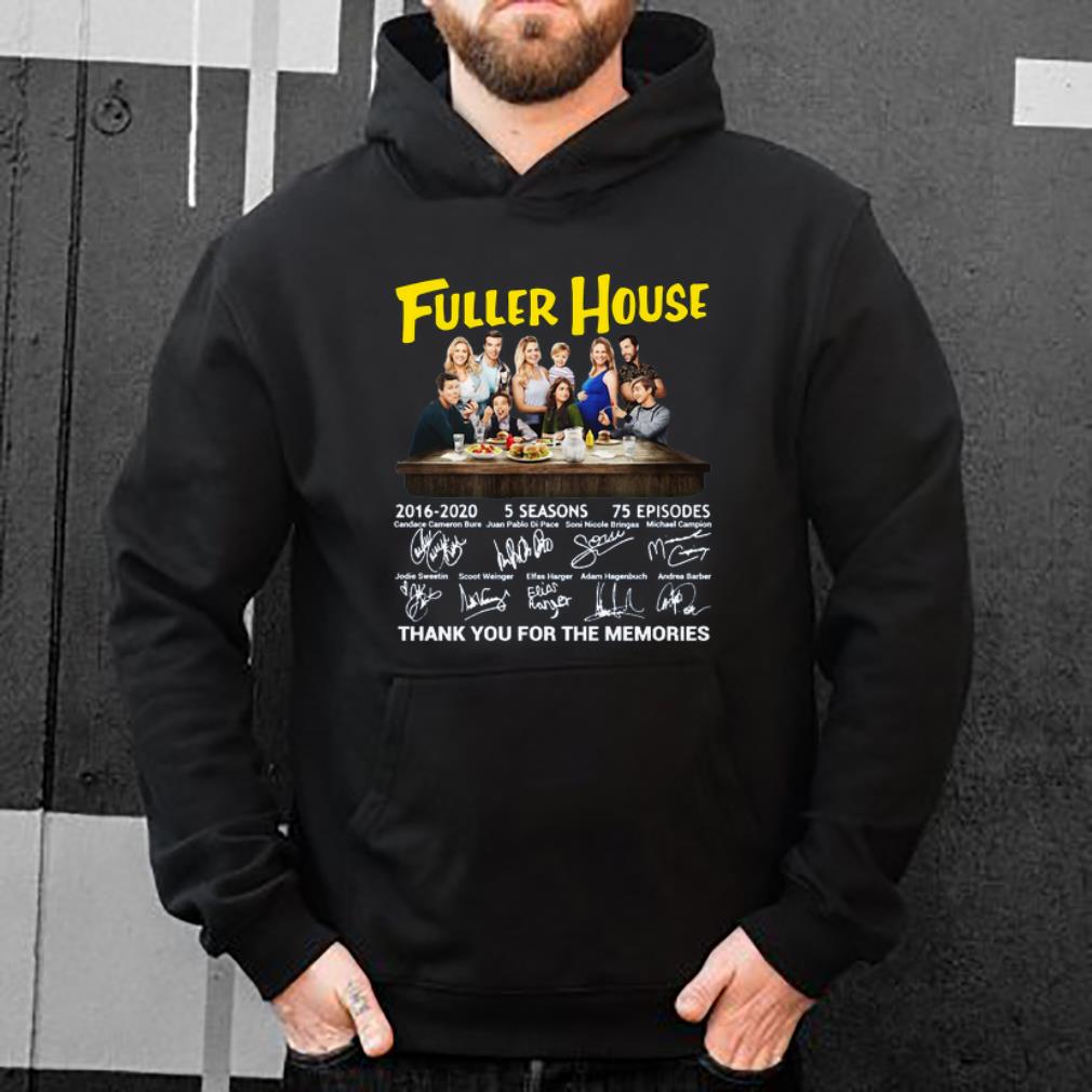 Awesome Fuller House thank you for the memories signature shirt 4 - Awesome Fuller House thank you for the memories signature shirt