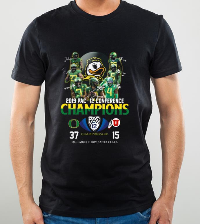 Awesome Oregon Ducks 2019 pac 12 conference champions shirt 4 - Awesome Oregon Ducks 2019 pac 12 conference champions shirt