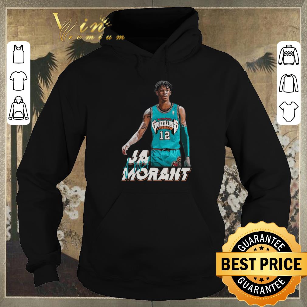 Awesome Signature Ja Morant 12 Memphis Grizzlies Basketball shirt 4 - Awesome Signature Ja Morant 12 Memphis Grizzlies Basketball shirt