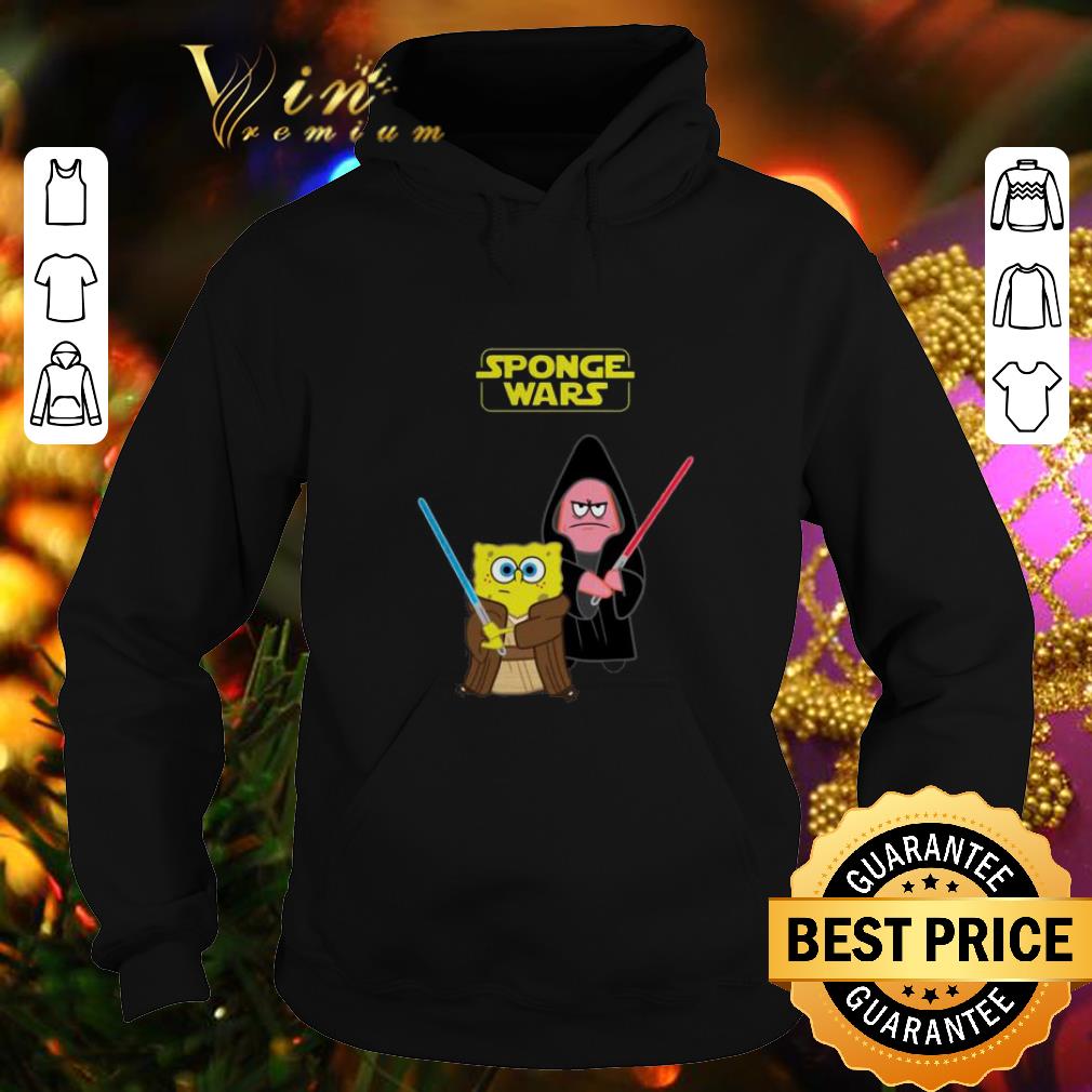 Awesome Sponge Wars Star Wars SpongeBob SquarePants shirt Awesome Sponge Wars Star Wars SpongeBob SquarePants shirt 4 - Awesome Sponge Wars Star Wars SpongeBob SquarePants shirt