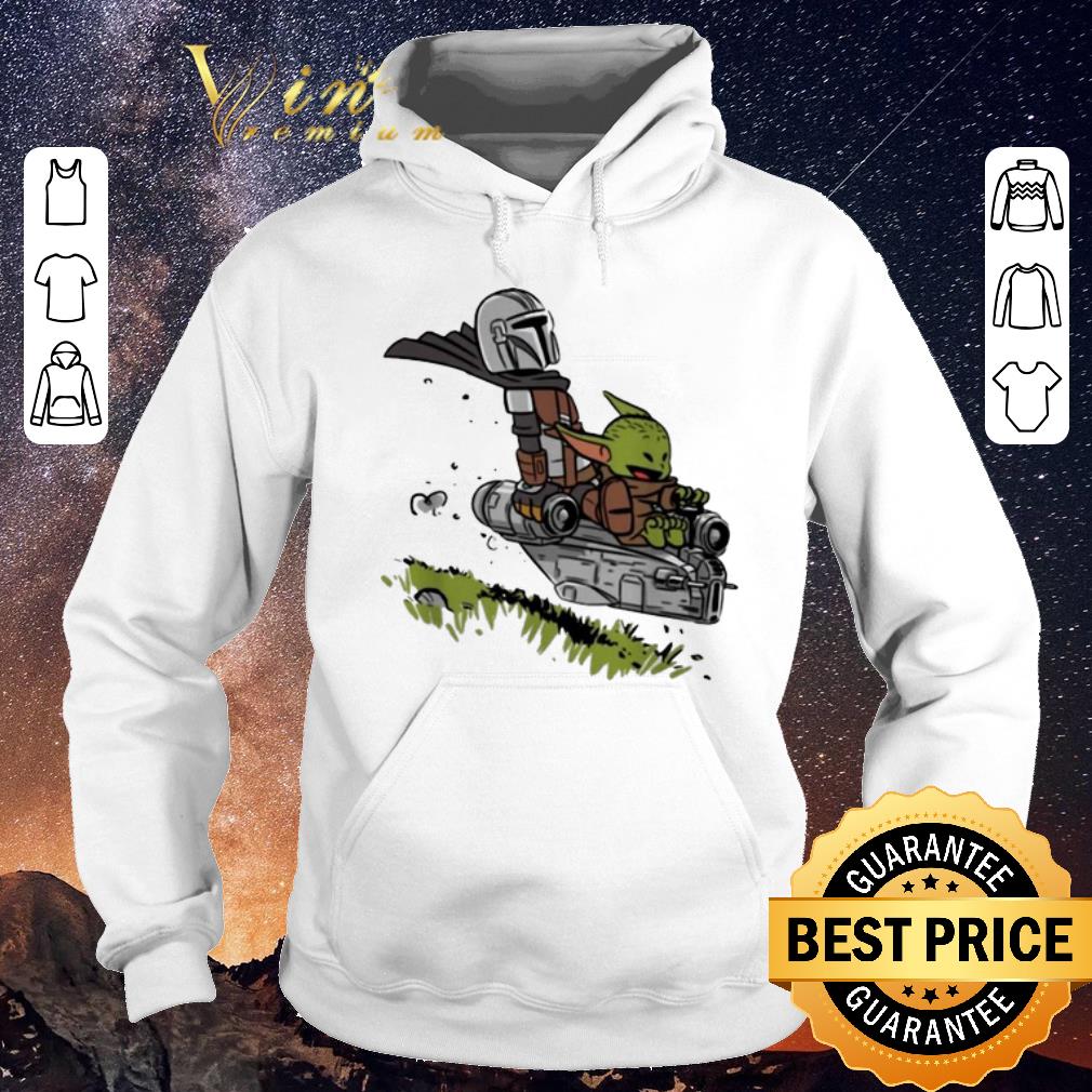 Awesome The Mandalorian Vault Mando and Child Baby Yoda shirt sweater 4 - Awesome The Mandalorian Vault Mando and Child Baby Yoda shirt sweater