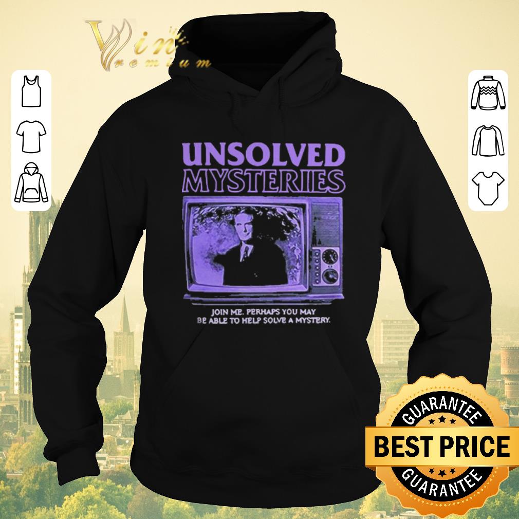 Awesome Unsolved mysteries Robert Stack shirt sweater 4 - Awesome Unsolved mysteries Robert Stack shirt sweater