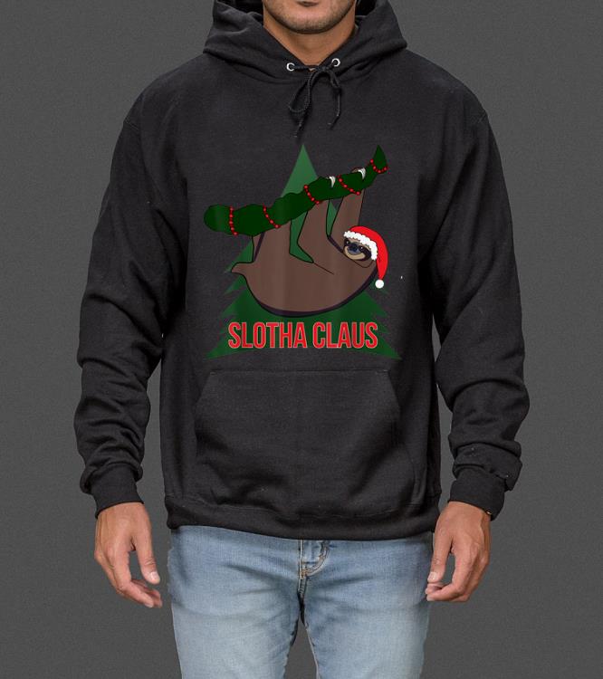 Awesome slotha claus santa cute sloth christmas xmas apparel sweater 4 - Awesome slotha claus santa cute sloth christmas xmas apparel sweater