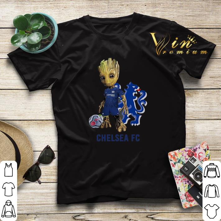 Baby Groot Chelsea FC shirt sweater Baby Groot Chelsea FC shirt sweater 4 - Baby Groot Chelsea FC shirt sweater