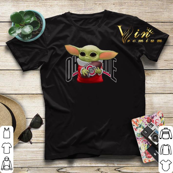 Baby Yoda Hug Ohio State Buckeyes shirt sweater 4 - Baby Yoda Hug Ohio State Buckeyes shirt sweater
