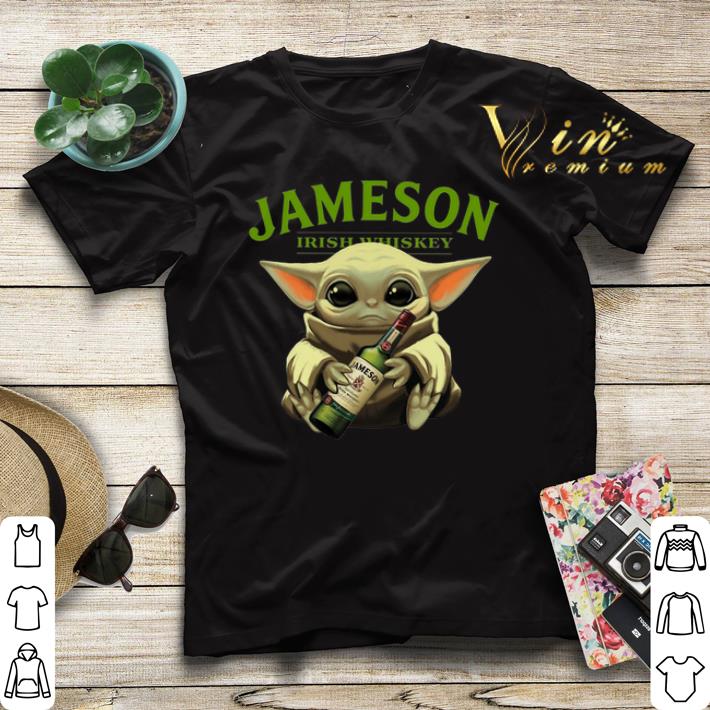 Baby Yoda hug Jameson Irish Whiskey shirt sweater 4 - Baby Yoda hug Jameson Irish Whiskey shirt sweater