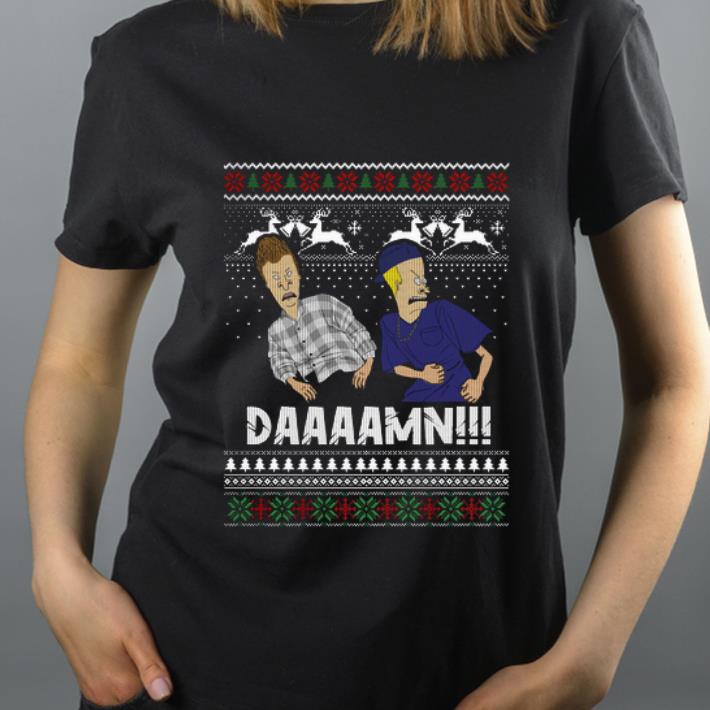 Beautiful Beavis And Butthead Daaaamn Ugly Christmas shirt 4 - Beautiful Beavis And Butthead Daaaamn Ugly Christmas shirt