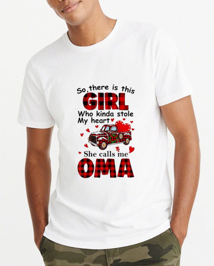 Beautiful Christmas Girl Who Kinda Stole My Heart She Calls Me Oma shirt 4 - Beautiful Christmas Girl Who Kinda Stole My Heart She Calls Me Oma shirt