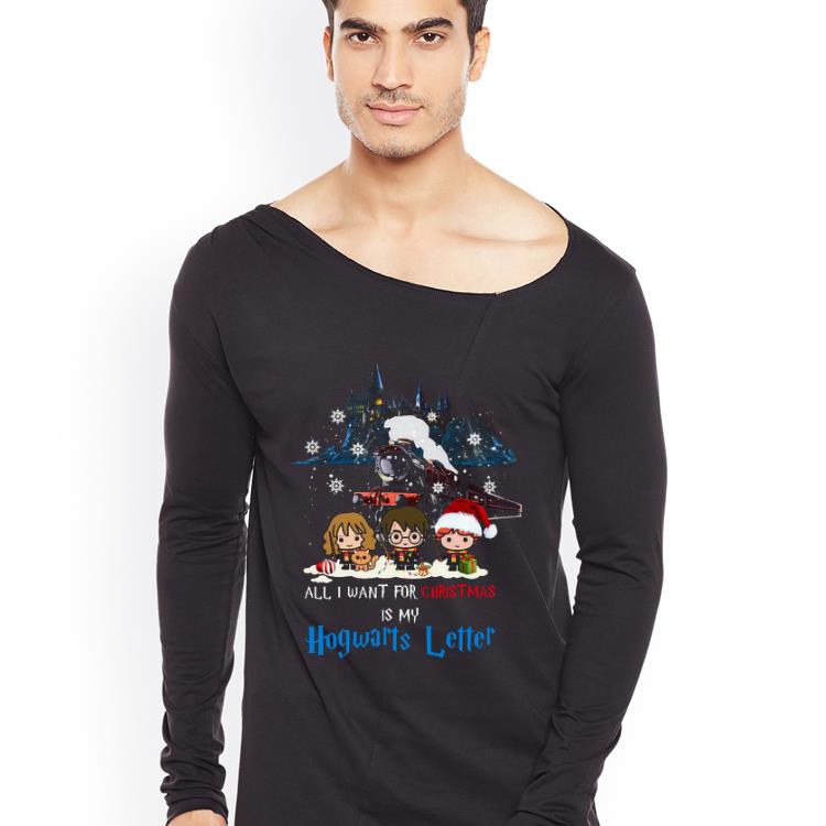 Beautiful Harry Potter Characters Chibi All I Want For Christmas Is My Hogwarts Letter shirt 4 - Beautiful Harry Potter Characters Chibi All I Want For Christmas Is My Hogwarts Letter shirt