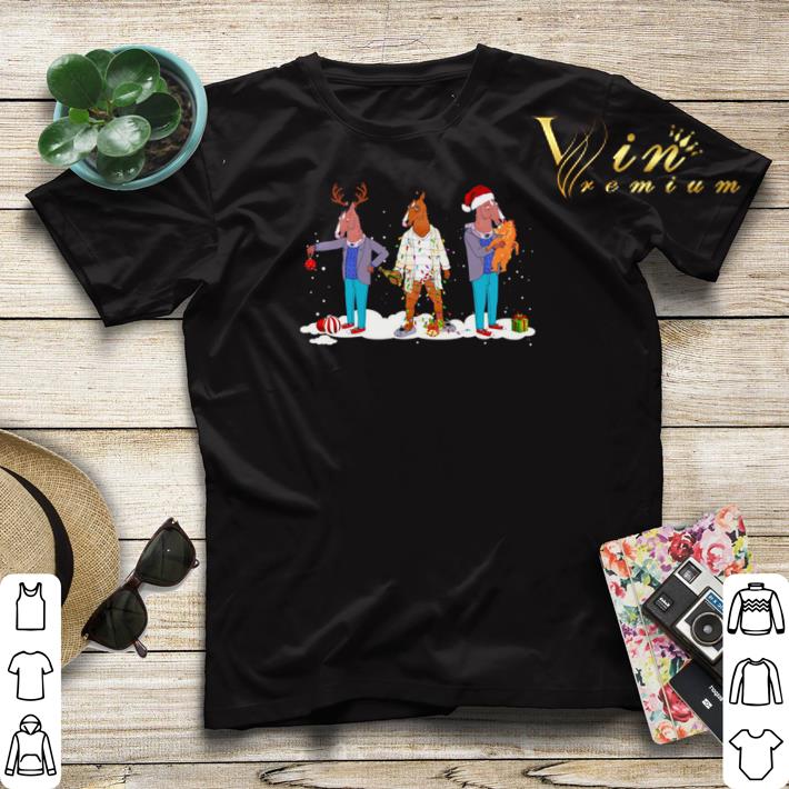 Christmas BoJack Horseman Reindeer Santa shirt 4 1 - Christmas BoJack Horseman Reindeer Santa shirt