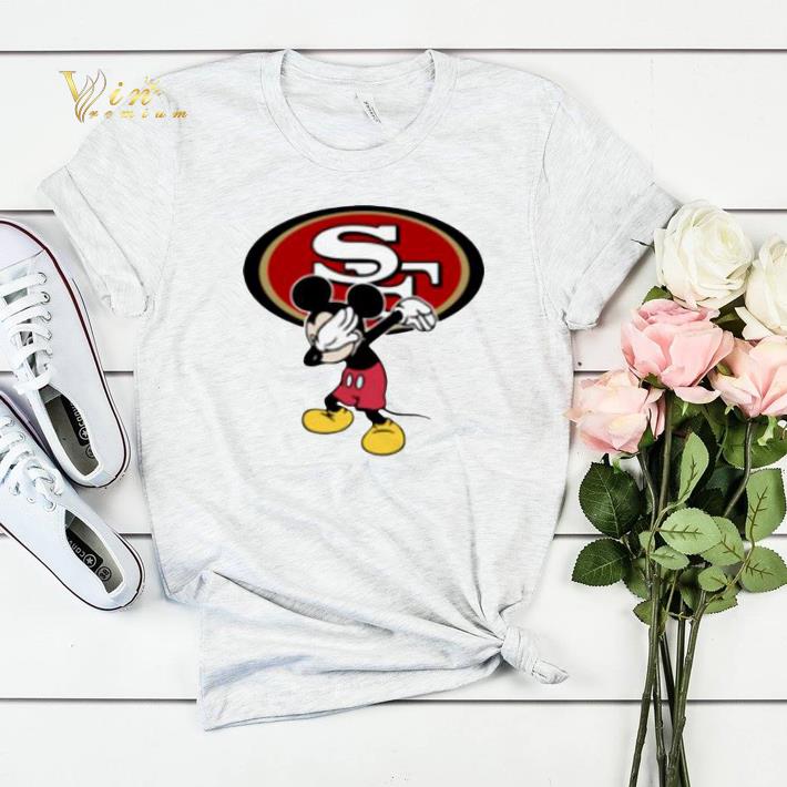 Dabbing Mickey San Francisco 49ers shirt 4 - Dabbing Mickey San Francisco 49ers shirt