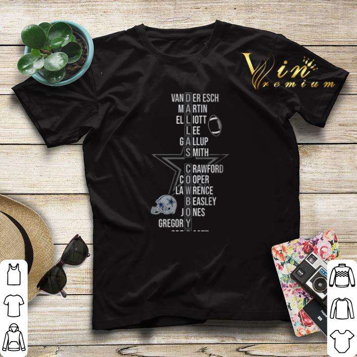Dallas Cowboys Vander Esch Martin Elliott Lee Gallup Smith shirt sweater Dallas Cowboys Vander Esch Martin Elliott Lee Gallup Smith shirt sweater 4 - Dallas Cowboys Vander Esch Martin Elliott Lee Gallup Smith shirt sweater
