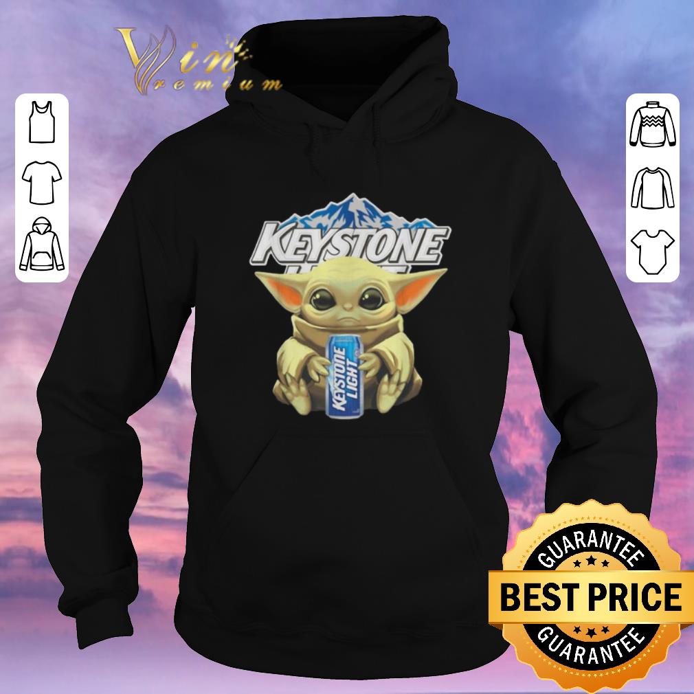 Funny Baby Yoda hug Keystone Light Star Wars Mandalorian shirt sweater 4 - Funny Baby Yoda hug Keystone Light Star Wars Mandalorian shirt sweater