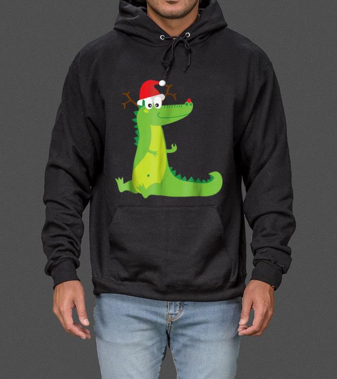 Funny Christmas Alligator Reindeer Disguise Design sweater 4 - Funny Christmas Alligator Reindeer Disguise Design sweater