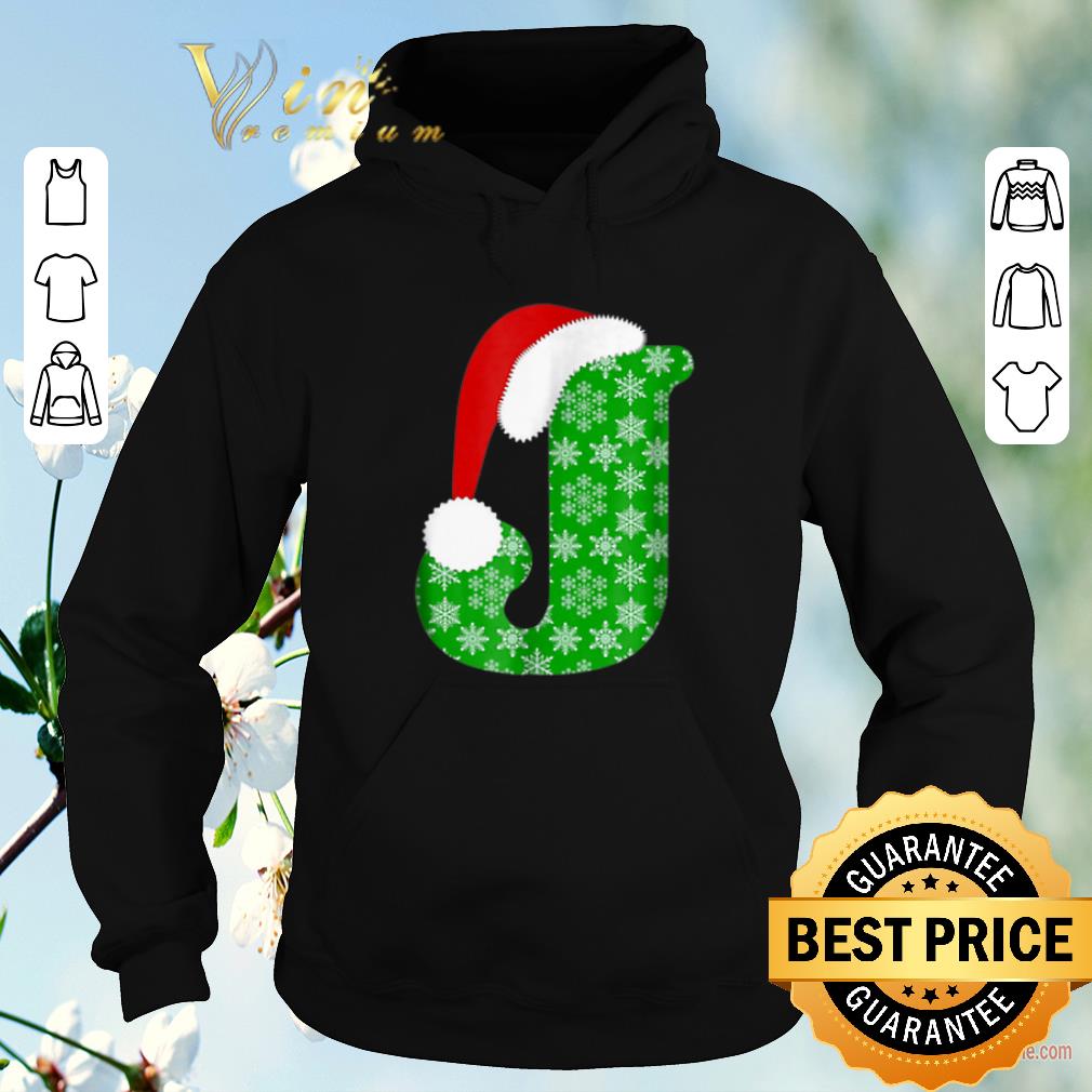 Funny Christmas Santa Hat Monogram Letter J Holiday Gift shirt sweater Funny Christmas Santa Hat Monogram Letter J Holiday Gift shirt sweater 4 - Funny Christmas Santa Hat Monogram Letter J Holiday Gift shirt sweater
