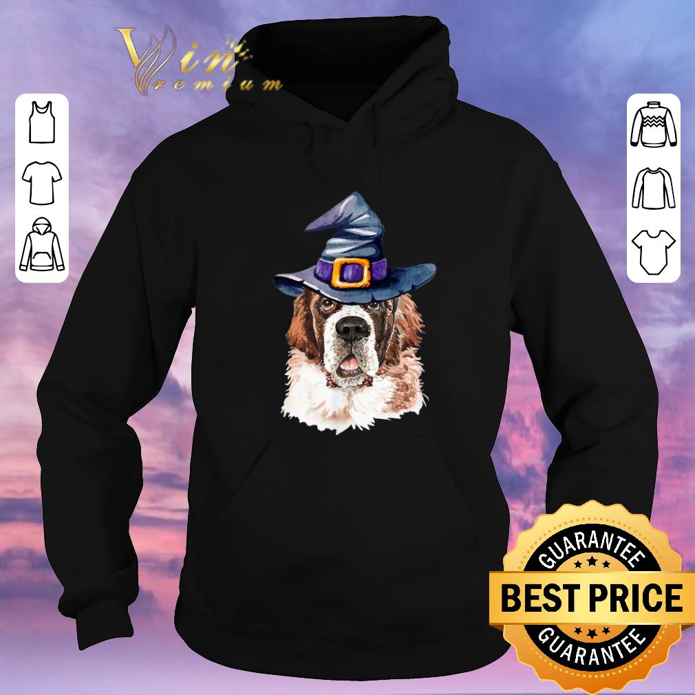 Funny Saint Bernard Witch Hat Halloween shirt sweater Funny Saint Bernard Witch Hat Halloween shirt sweater 4 - Funny Saint Bernard Witch Hat Halloween shirt sweater