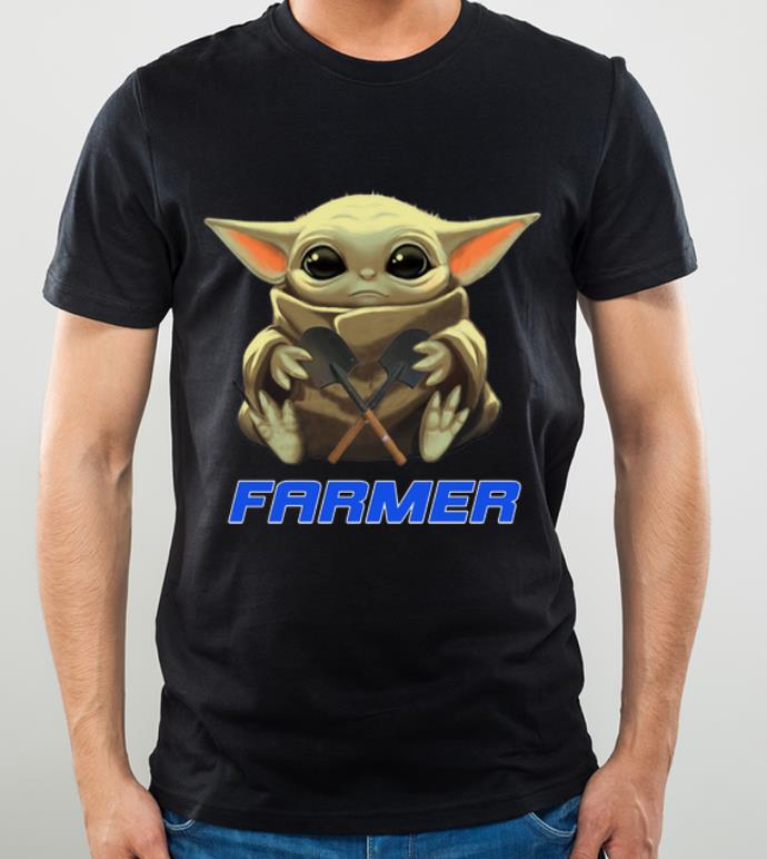 Funny Star Wars Baby Yoda Hug Farmer shirt 4 1 - Funny Star Wars Baby Yoda Hug Farmer shirt