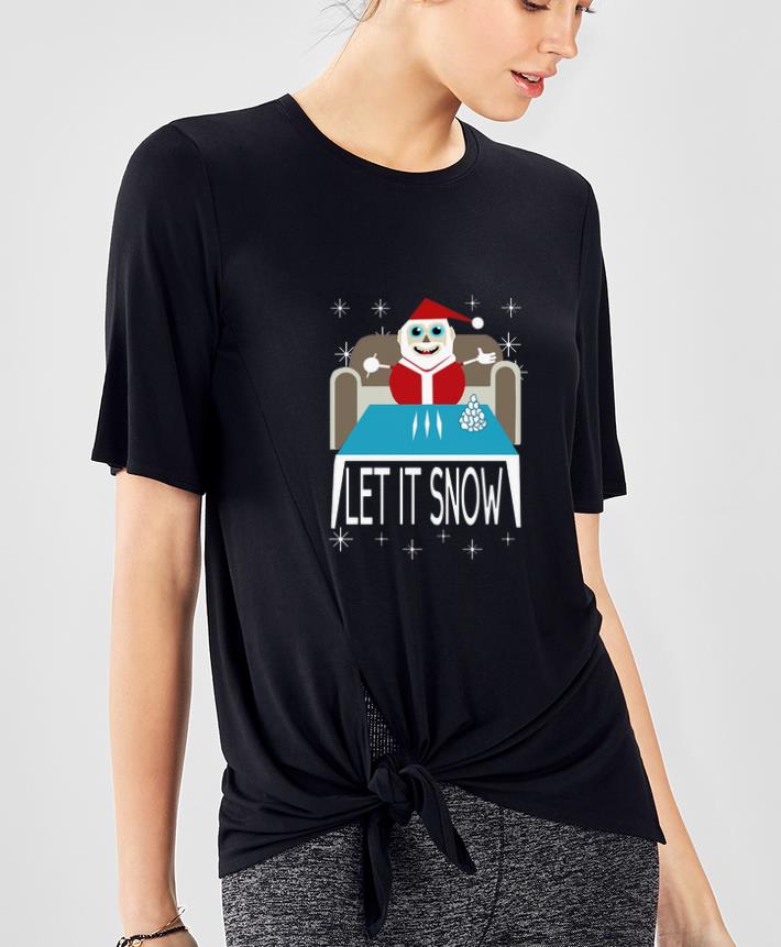 Funny Walmart Cocaine Santa Let It Snow Merry Christmas shirt 4 - Funny Walmart Cocaine Santa Let It Snow Merry Christmas shirt