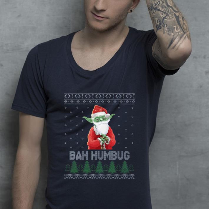 Great Baby Yoda bah humbug ugly christmas shirt 4 - Great Baby Yoda bah humbug ugly christmas shirt