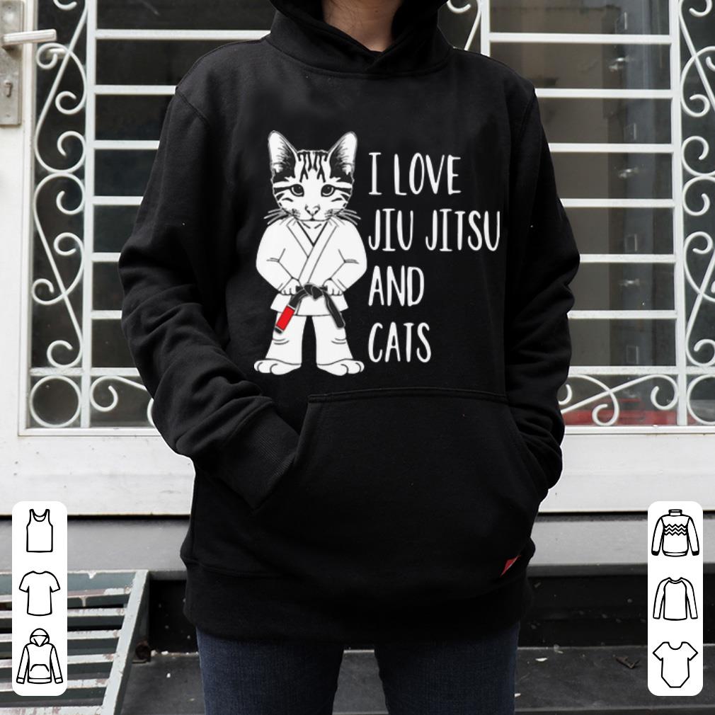 Great Cat Lovers I Love Jiu Jitsu And Cats shirt 4 - Great Cat Lovers I Love Jiu Jitsu And Cats shirt