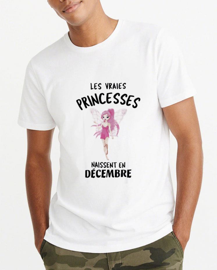 Great Disney Les Vraies Princesses Naissent En Decembre shirt 4 - Great Disney Les Vraies Princesses Naissent En Decembre shirt