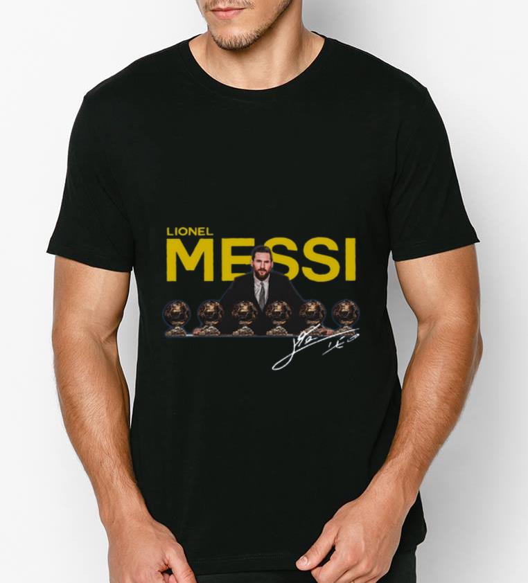 Great Lionel Messi 2019 D or Ballon signature shirt 4 - Great Lionel Messi 2019 D’or Ballon signature shirt
