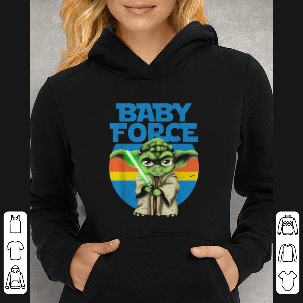 Great Star Wars Baby Force Yoda shirt 4 - Great Star Wars Baby Force Yoda shirt