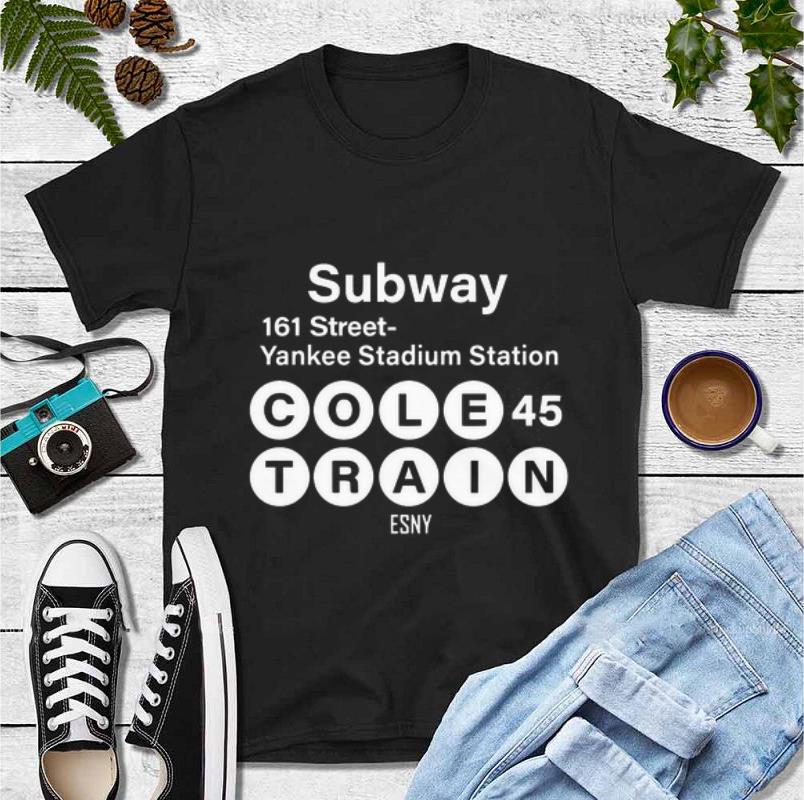 Great Subway 161 Street Station Yankee Stadium Cole 45 Train Esny shirt 4 - Great Subway 161 Street Station- Yankee Stadium Cole 45 Train Esny shirt