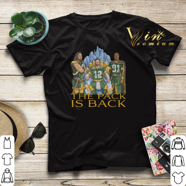 Green Bay Packers the pack is back shirt sweater 4 - Green Bay Packers the pack is back shirt sweater