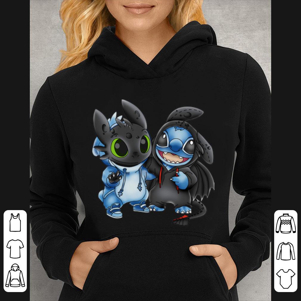 Hot Baby Toothless And Baby Stitch shirt 4 - Hot Baby Toothless And Baby Stitch shirt